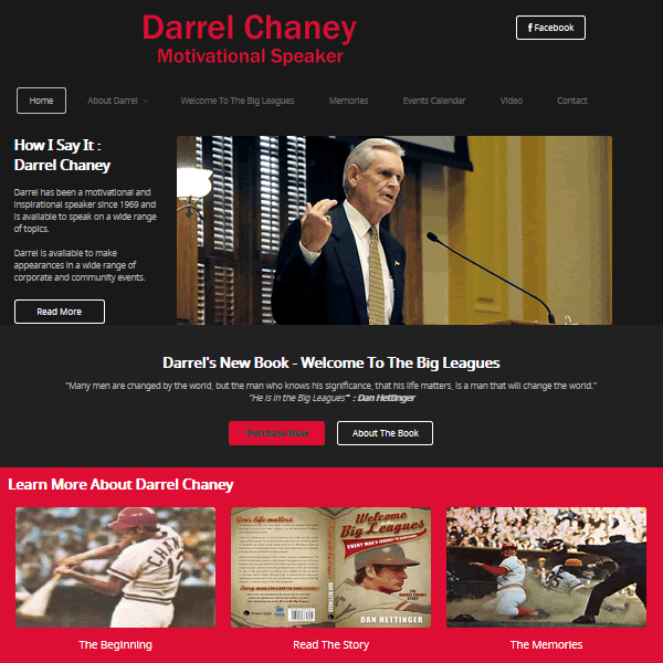 Darrel Chaney Motivational Speaker